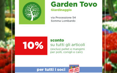 Convenzioni 2017 – Garden Tovo