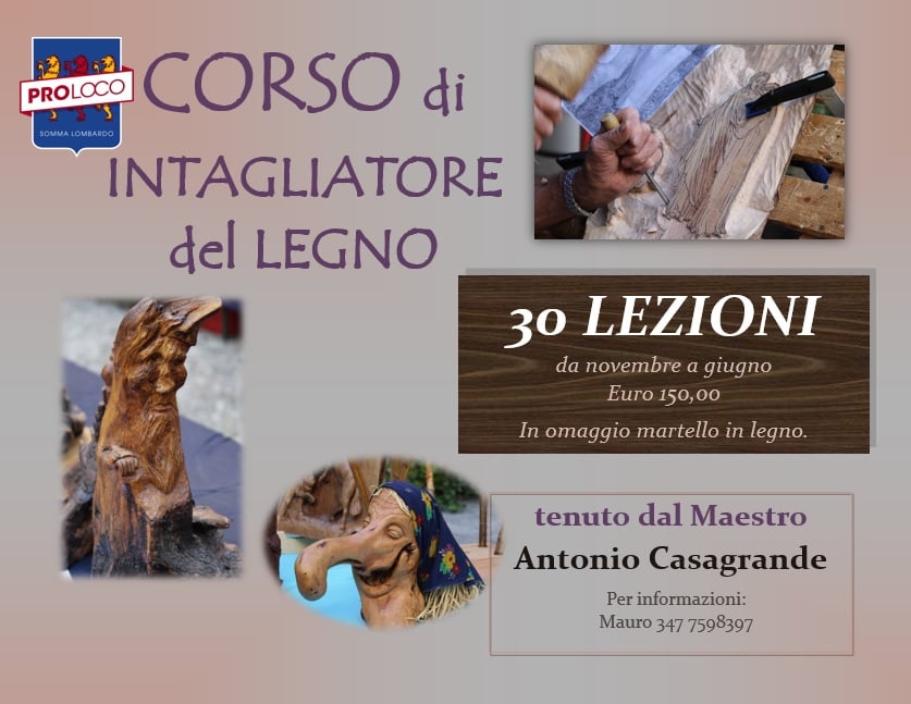 Corso di intagliatore del Legno